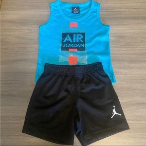 Jordan Toddler Boys 2 Piece Set Blue/Grey Kids Clothing- 2T 4T